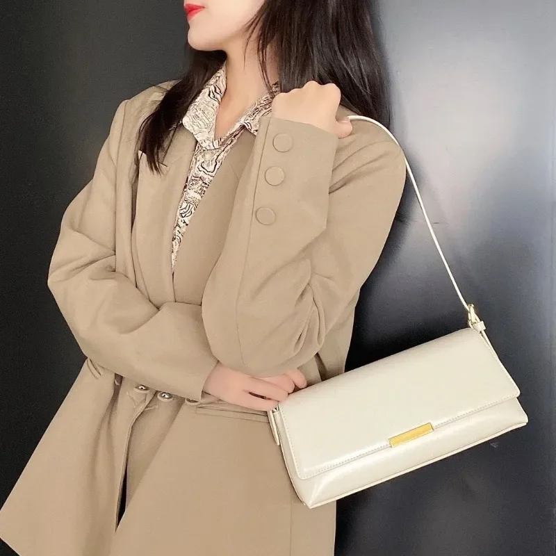 Samll Square Bags for Women Underarm Shoulder Bag Female Advanced Sense Bolsas Mujer Genuine Leather Bolsos Fashion Bolsa