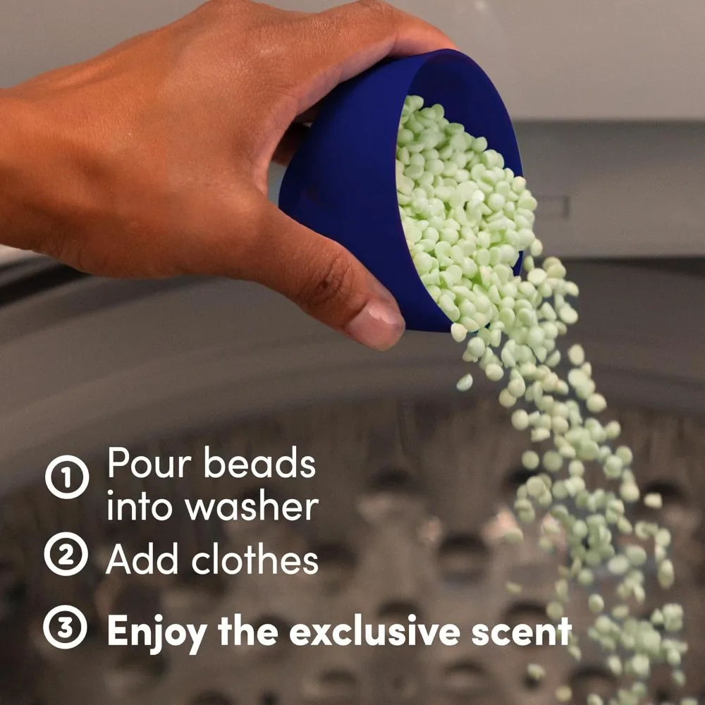 Limited Edition Pistachio Cream Scent Booster Beads for Laundry Fresh Long Lasting Fragrance In Wash Scented Crystals 7.8 oz Home Fabric Softener view 7