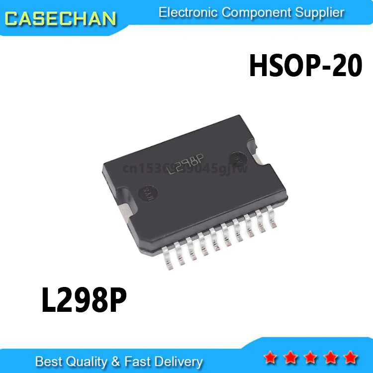 

2 шт. новый и оригинальный L298 L298P SMD двойной драйвер полного моста HSOP20