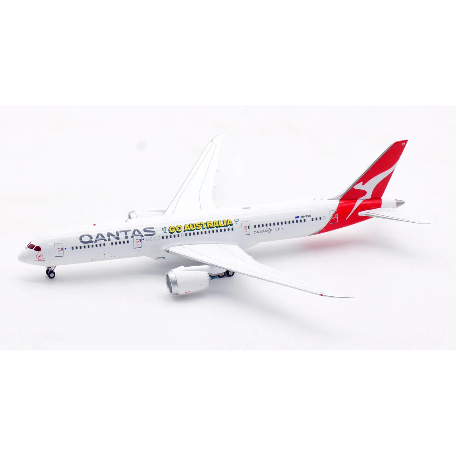 AV4259 alliage avion à collectionner cadeau Aviation 1:400 Qantas Airlines 'Dreamliner' Boeing B787-9 avion moulé sous pression modèle JET VH-ZNH