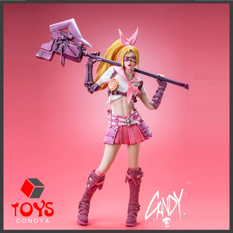 

2024 Q1 I8Toys I8-MA-CZ001/002 1/6 Mentality Candy Action Figure with Moveable Eyes 12'' Female Soldier Action Doll Full Set Toy