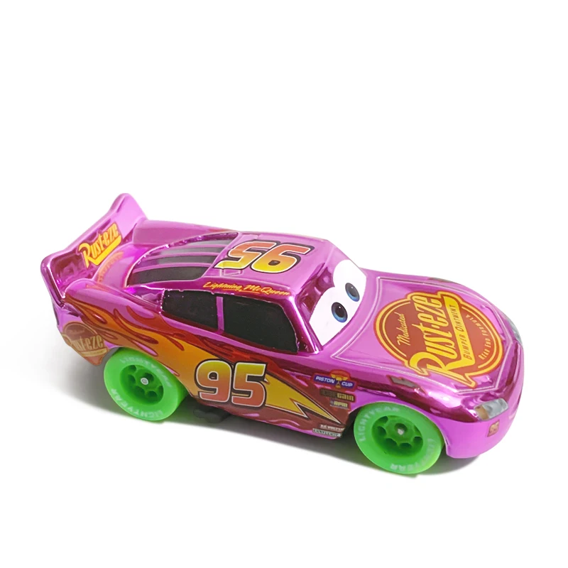 Pixar Cars Inertial Assistance Alloy Offroad-Fahrzeug Lightning McQueen Storm Cruz Mater Jackson Ramirez Kinderspielzeug Geschenke