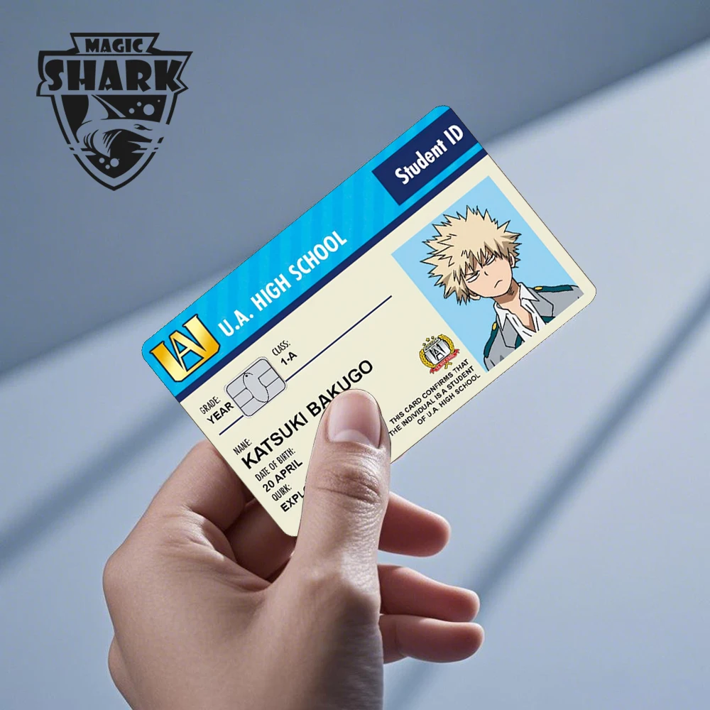 100% New Arrival Conch Money Bow Anime Speend or Save Meme Credit Card Film Debit Card Sticker Skin