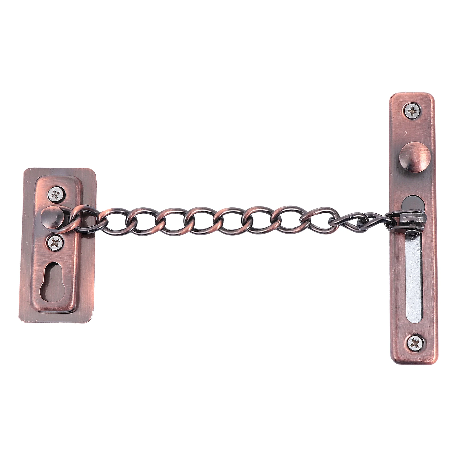 

1Set Door Chain Lock Stainless Steel Zinc Alloy Security Anti Theft Privacy Protection Home Interior Entry Doors Latch Guard