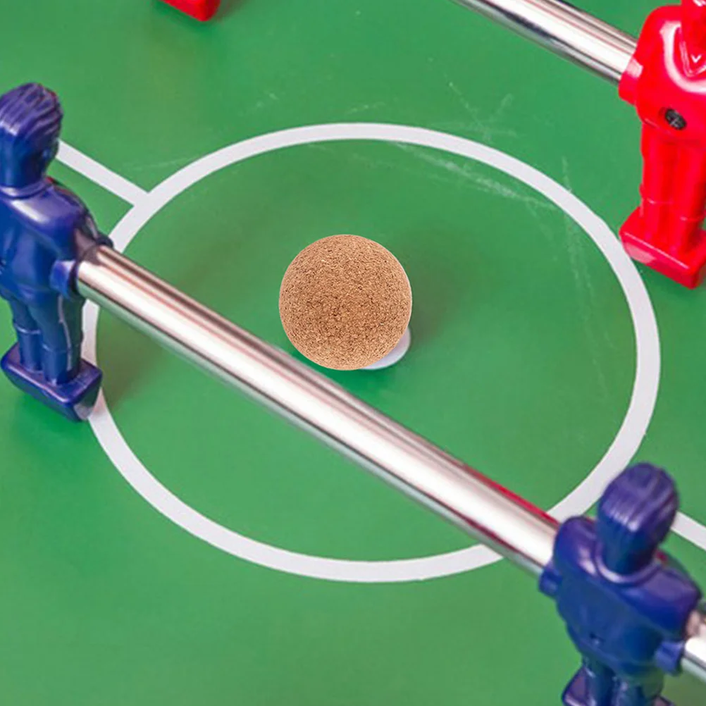 2 Pcs Football Table Tennis Accessories Small Foosball Tabletop Replacement Balls Mini Soccer Party Favors