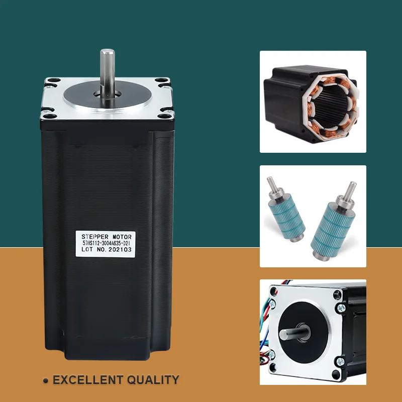 Imagem -03 - Stepper Motor com Placa de Controlador para Gravador Cnc Eixos Nema23 3n.m 57 dc 425 Oz-in Mais Driver Tb6600 Dm542 Dm556 Mach3