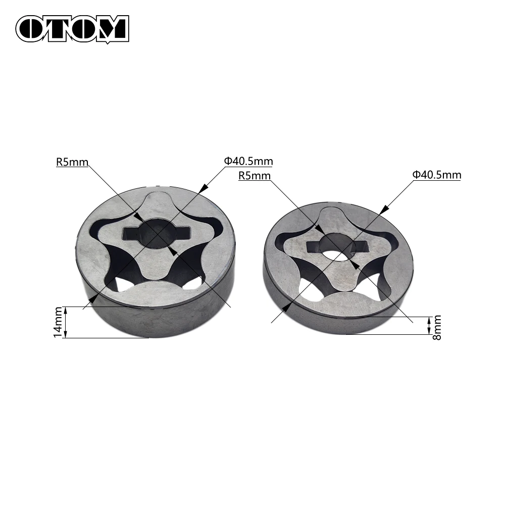 OTOM ZS177MM ZS194MQ-2 Motorcycle Engine Oil Pump Rotor For ZONGSHEN NC250 NC450 MOTOLAND AVANTIS GR7 GR8 BRZ KAYO ZUUMAV BSE