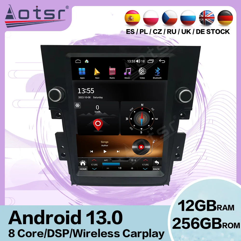 

Vertical Screen Automotive Multimedia Android 13 For LINCOLN Navigator 2014 2015 2016 CAR GPS Navigation Stereo Radio Head Unit