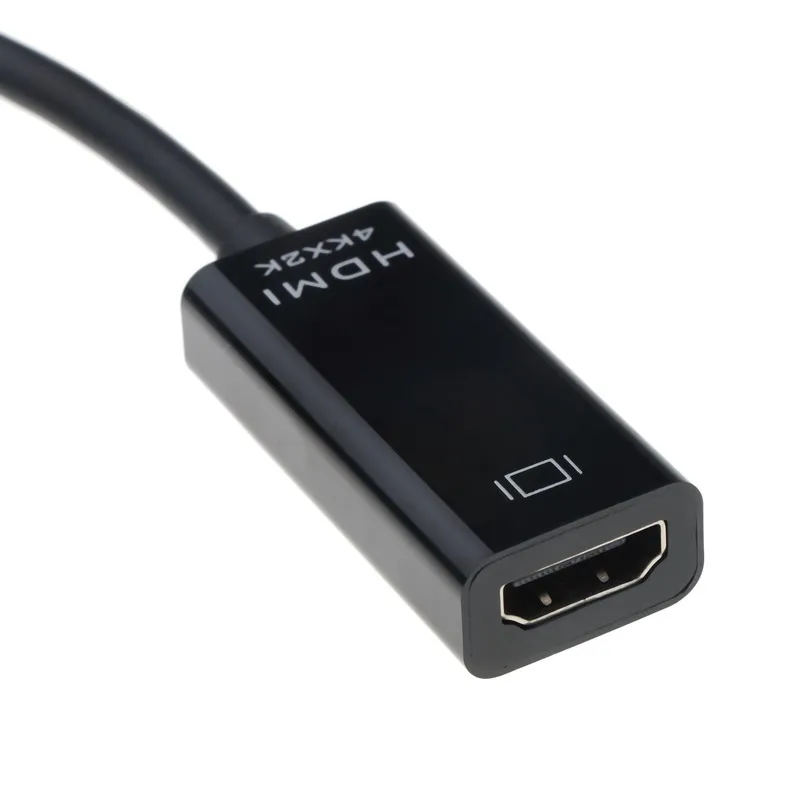 Mini DisplayPort naar HDMI-compatibele adapter 4K 1080P Mini DP mannelijk naar HD vrouwelijk converter compatibel voor MacBook Air/Pro