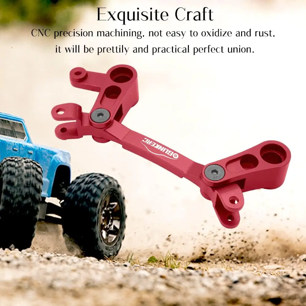 OGRC Aluminum Alloy Steering Bellcrank And Link Kit for 1/10 Arrma Senton Granite Typhon Kraton 4X4 Off-Road Racing Cars