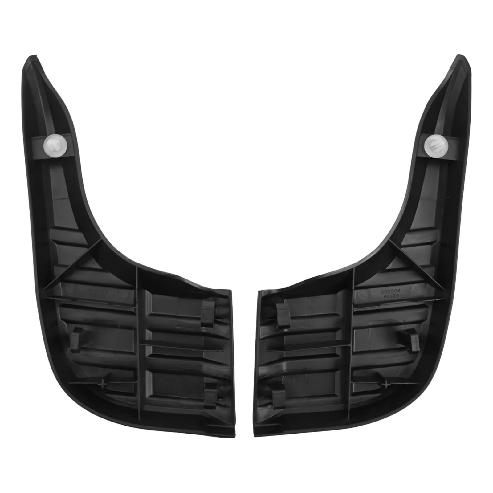 0 0 0 1 Pair LH + RH Rear Bumper Face Bar Step Pad For Toyota For Tundra 2014-2021 Rear Bumper Pad Car Accessories