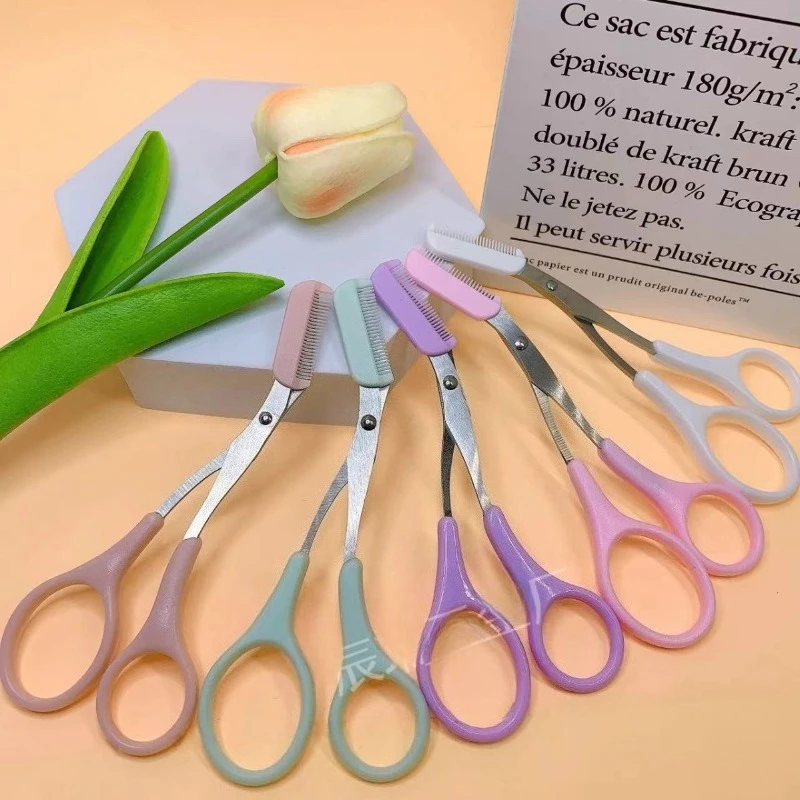 أدوات تجميل حواجب آمنة ومقاومة للخدش وحادة تتوفر بألوان متعددة لإنشاء حواجب مثالية #3