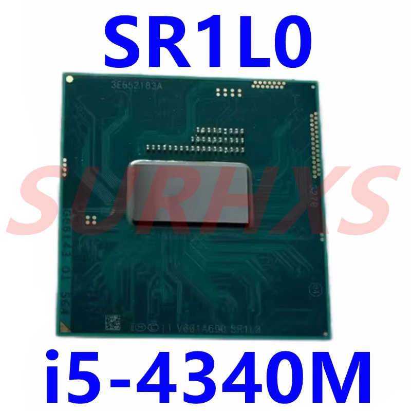 Core I5-4340M SR1L0 Processor i5 4340M notebook Laptop CPU Socket G3 rPGA946B Suitable for HM86/HM87 chipset laptop