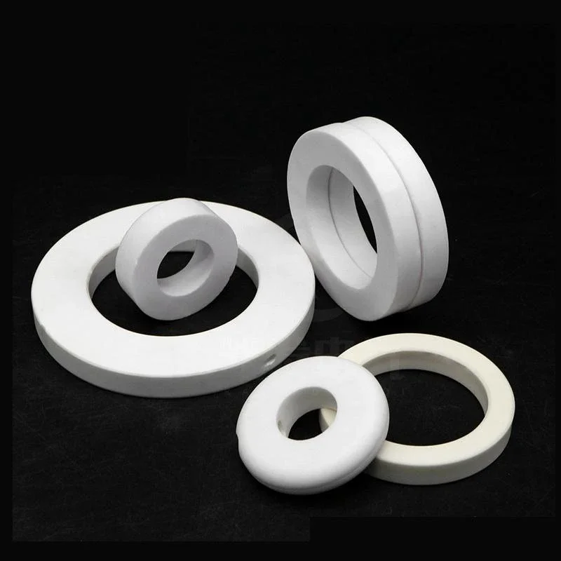 Aluminum Oxide 95 High-Temperature Resistant Ceramic Circular Ring Wear-Resistant Ceramic Insulation Gasket