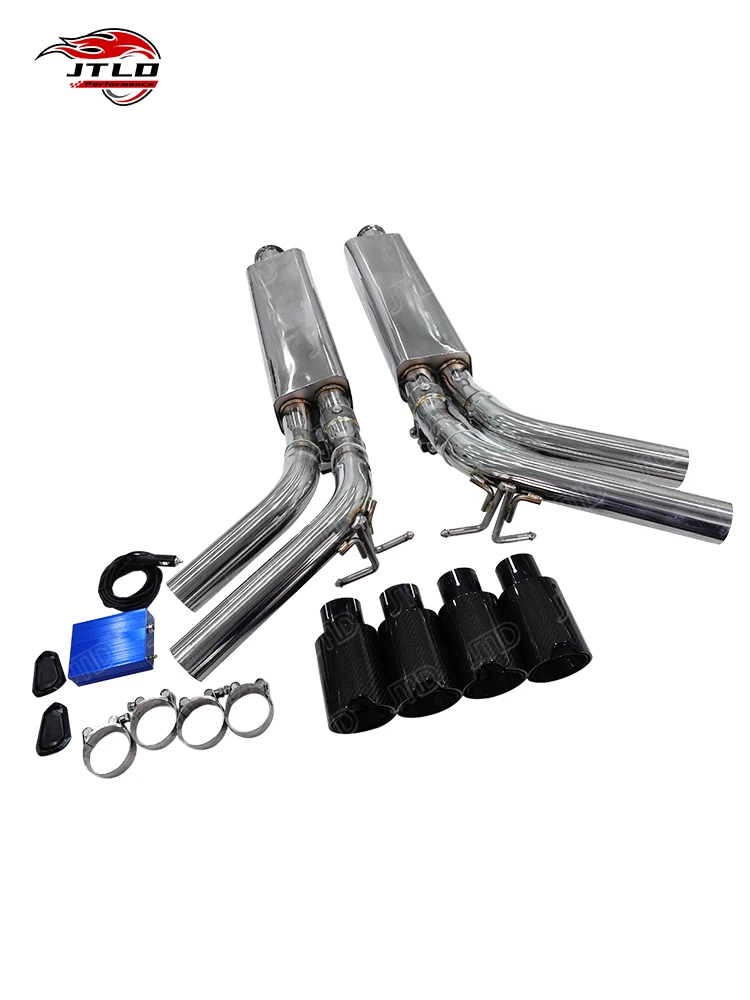 حار بيع عالية الأداء 304SS نظام العادم Catback لمرسيدس بنز AMG G63 G500 G550 G-class W463A W464 2018 +