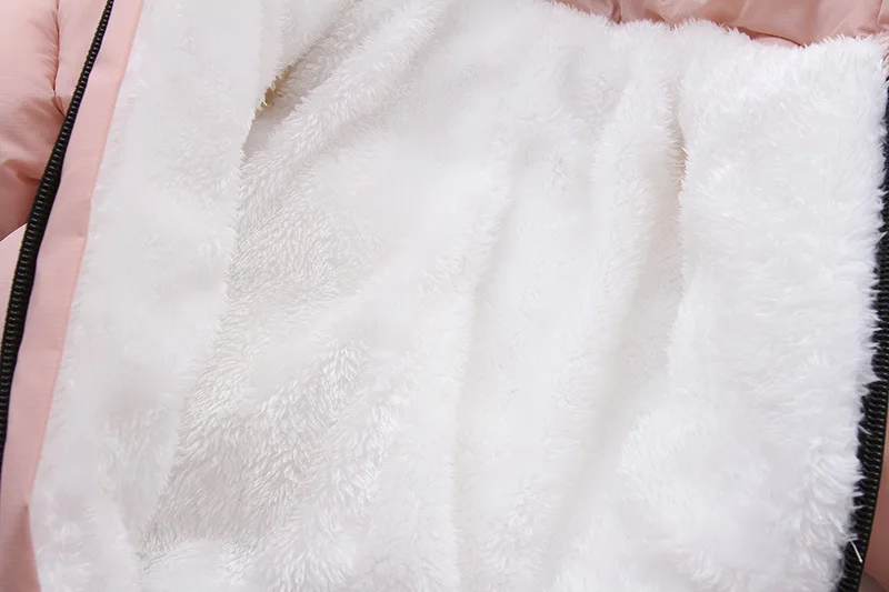 بدلة شتوية روسية لعام 2025 للأطفال بالإضافة إلى رومبير مخملي بقلنسوة لحديثي الولادة مطبوع عليه حروف للأطفال الصغار ملابس داخلية للأولاد #6