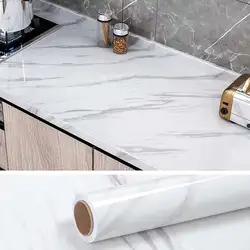 Waterproof Self-adhesive Wall Wallpaper High Temperature Resistance Peel and Stick Wallpaper White Wallpapers Home Decor Sticker