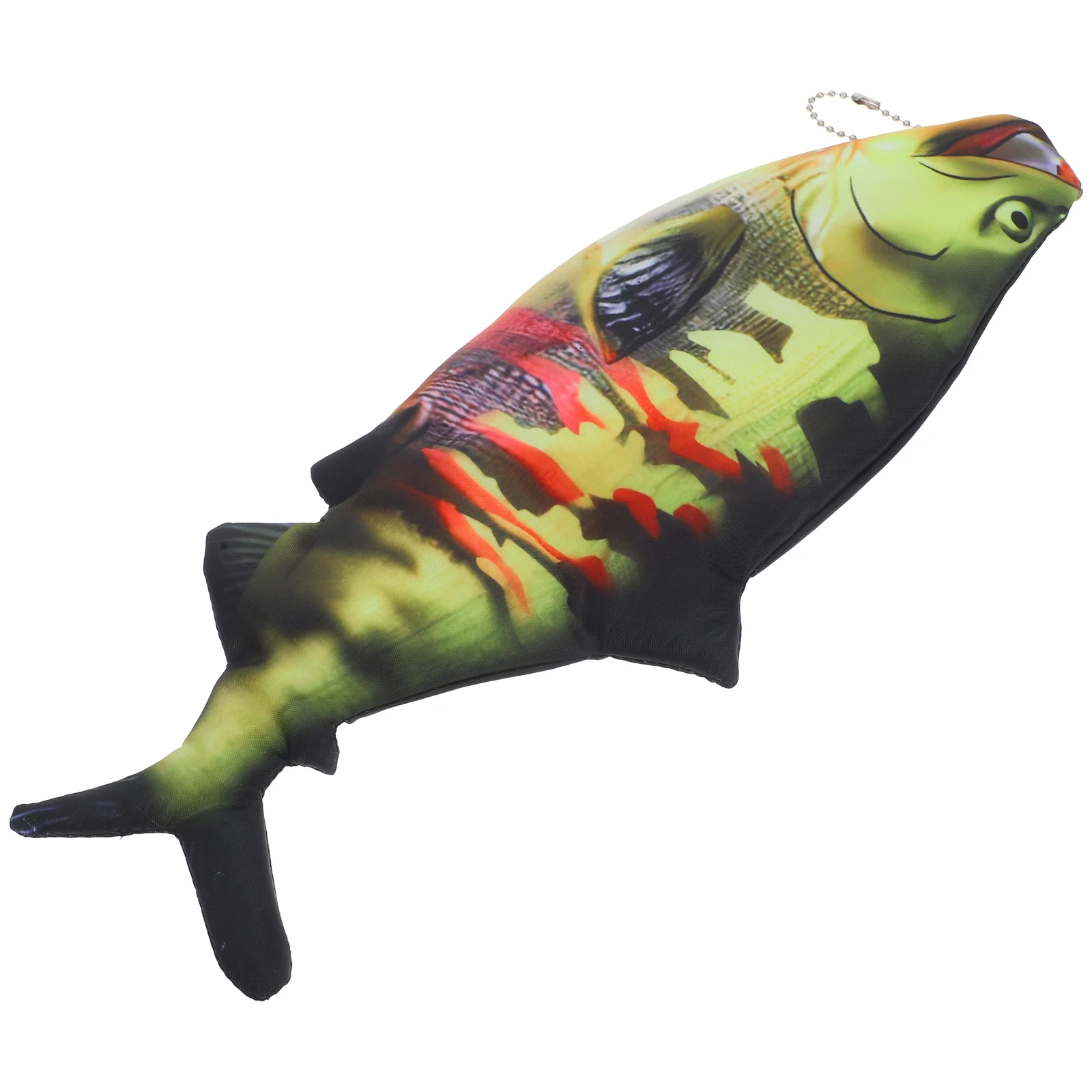 مقلمة على شكل سمكة، تصميم واقعي، مادة بسحاب للإغلاق، حقيبة قرطاسية منظمة واسعة، سفر للمراهقين