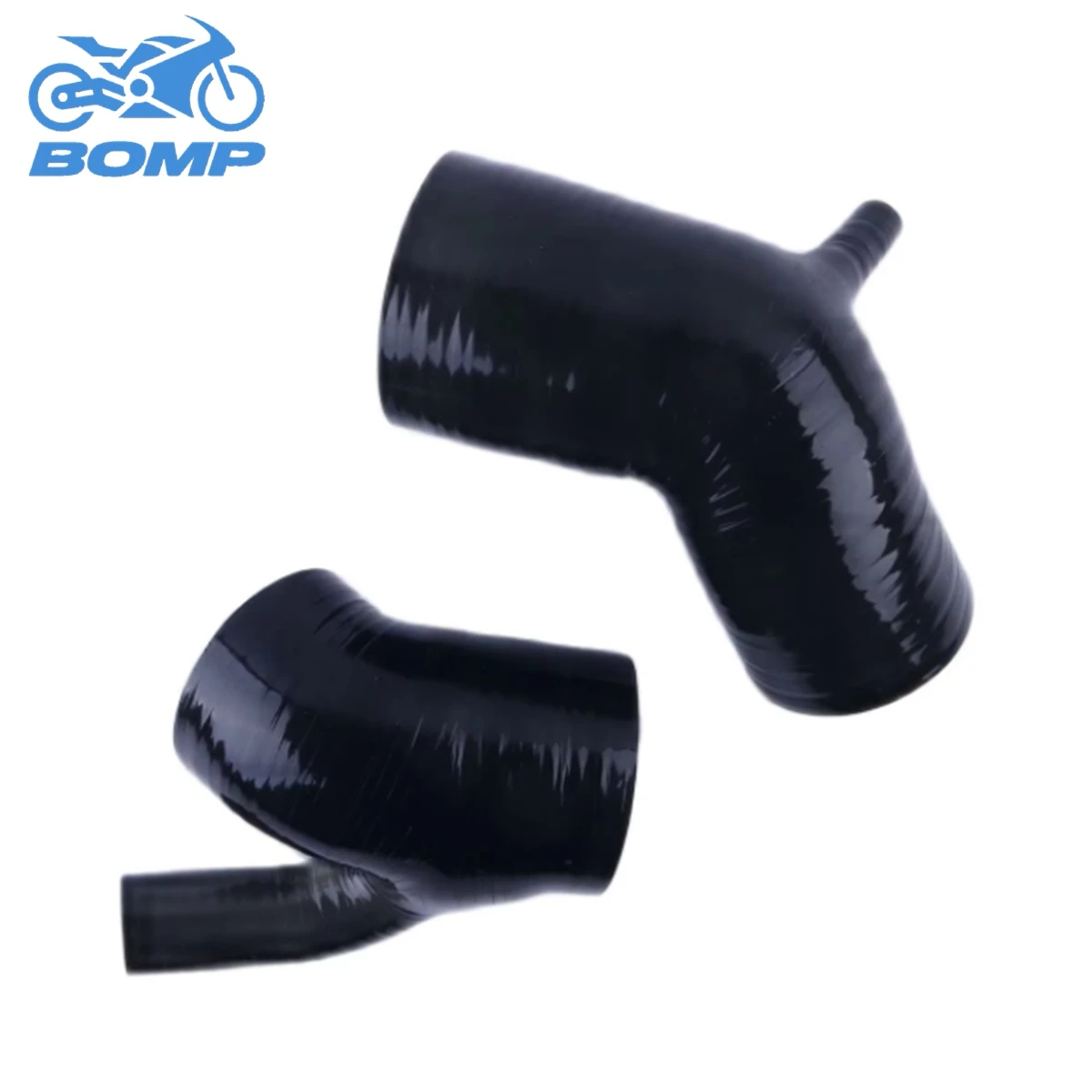 

2PCS TUBES FOR 1997-2006 BMW E46 325i 323i 328i M52 M54 2.5L 2.8L L6 Air Intake Pipes Throttle Body Boot Silicone Hoses Kit