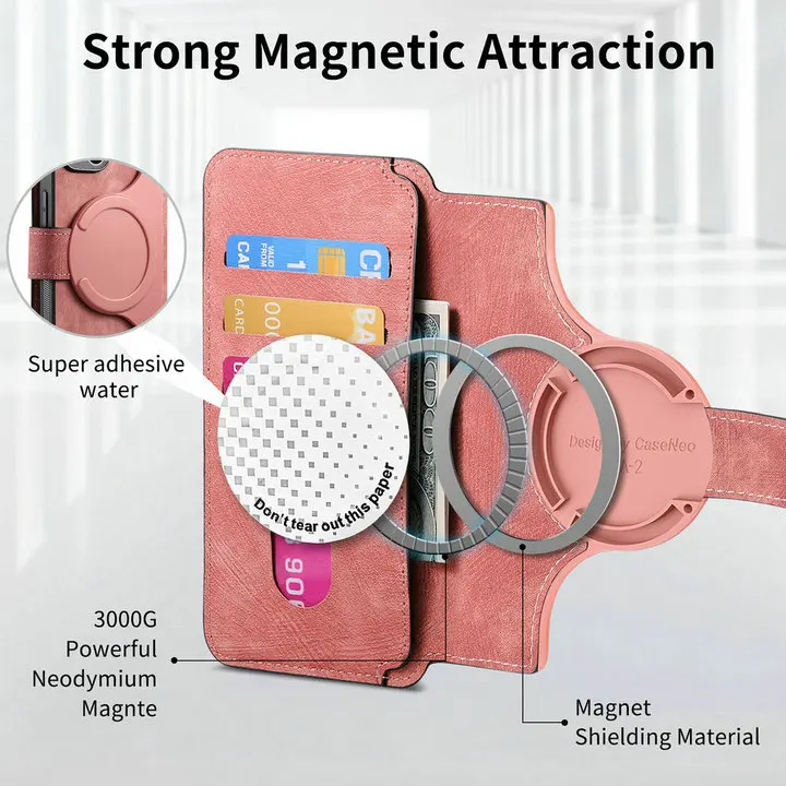 Für Xiaomi 17T Pro 5G Luxus-Hülle RFID Leder-Brieftasche Coque Xiaomi 15T Hülle Magnet Abnehmbare 2-in-1 Flip-Cover 17 T 15 18 Pro Max – Detail 4