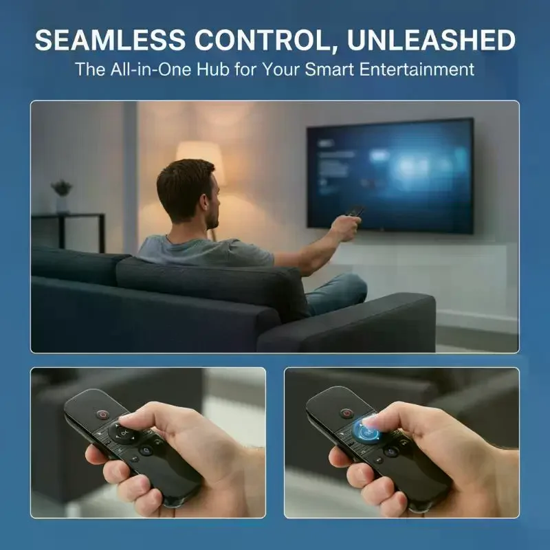 Voice Controlled M8 Air Mouse Remote Control 2.4G Wireless Mini Keyboard for Android TV Box X96 Casual Gaming
