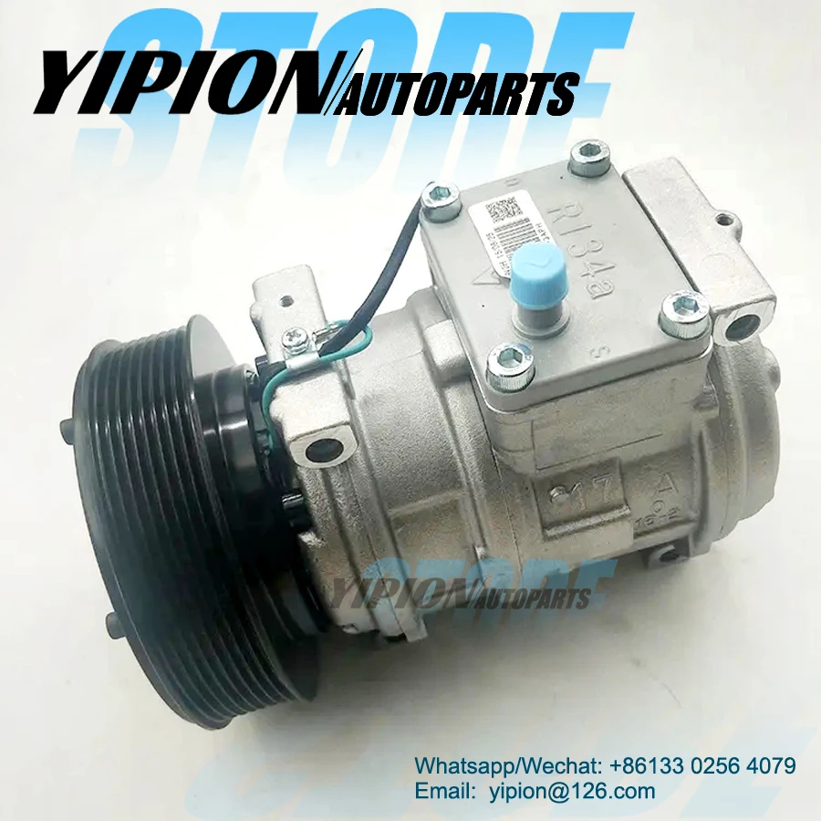 

10PA17C car ac compressor for John Deere CO 22030C 4472004933 447200-4933 RE46609 TY6764 TY24304