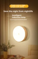 1pc Motion Sensor Night Light - Wireless LED Detector Lamp for Bedroom, Staircase, Closet, and Room Decor-night 6