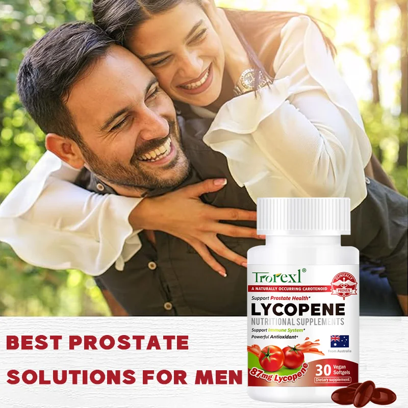 Lycopene Capsules Prostate Treatment Sperm Quality Supplement