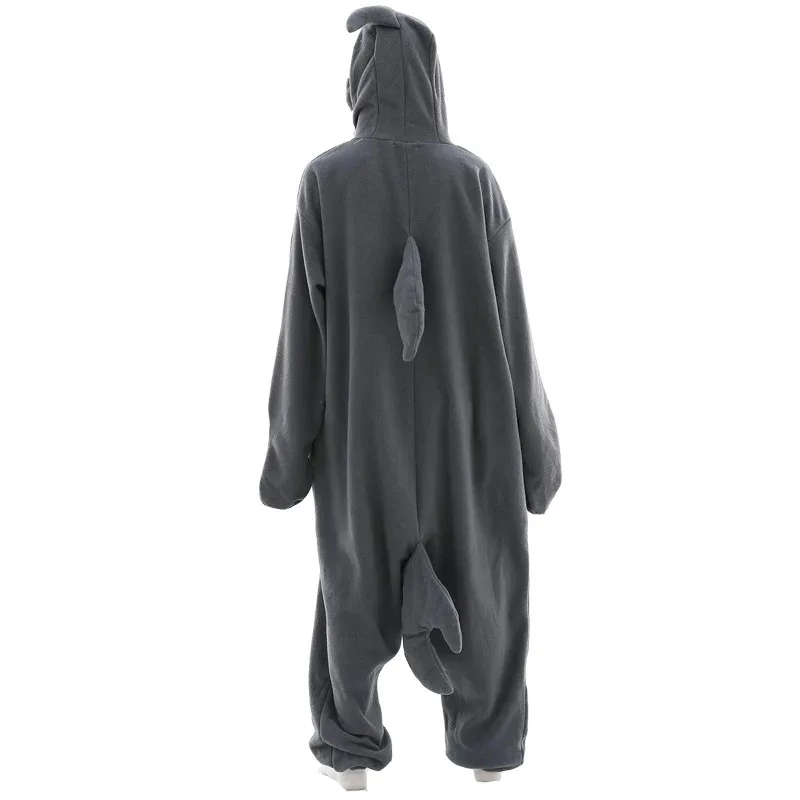 2025 Nieuwe Shark Onesies Voor Volwassenen Fleece Pijamas Kigurumi Anime Pyjama Vrouwen Hele Lichaam Cosplay Kostuum Mannen 1 Stuk Pyjama Hal