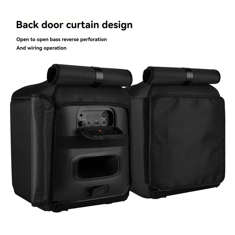 ELECT-Protective Speaker Cover For  Partybox Encore Essentinal With Handle Flap And Dustproof Mesh Case