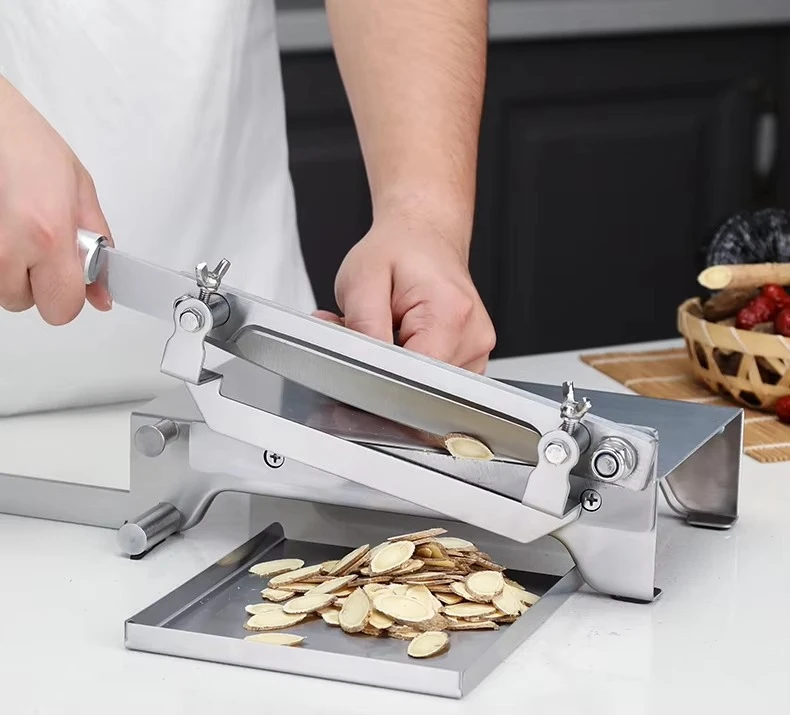 Luxury Stainless Steel Blade Multi-function Vegetable Slicer Cutter Biltong Cutter Food Shredder Fresh Meat Slicer view 4
