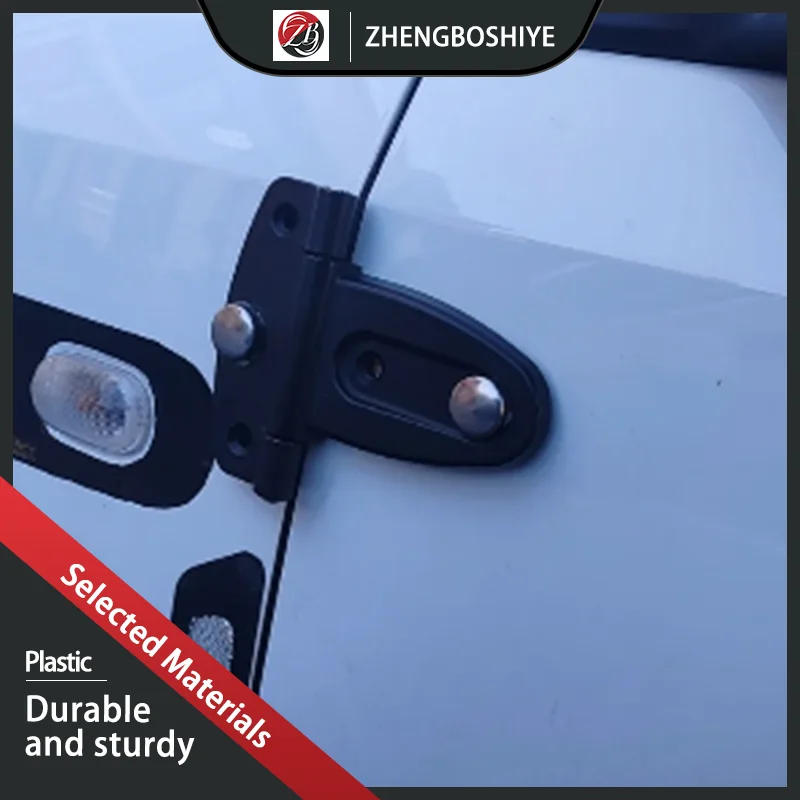 Black T-Shaped Plastic Hinge Suitable For Industrial Machinery Equipment Box Mechanical Cabinet Door Hinge