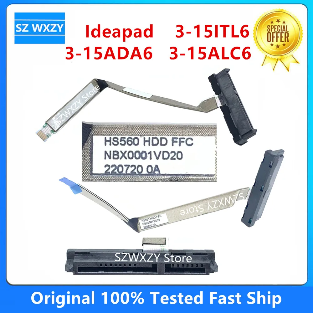 5C10S30212 HS560 HDD Cable Sata Wire For Lenovo Ideapad 3-15ITL6 82H8 82MD 3-15ADA6 82KR 3-15ALC6 82KU NBX0001VD20/10