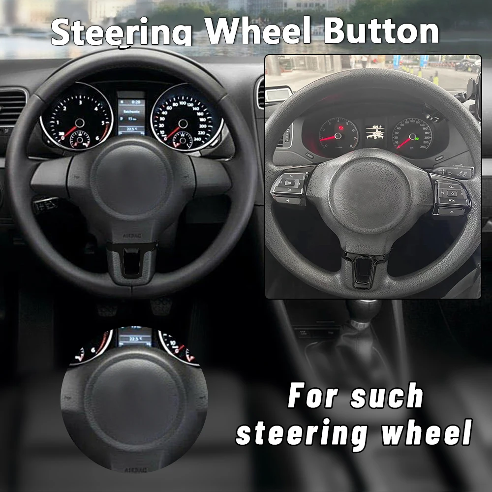Multimedia knop stuurwiel schakelaar Android afstandsbediening voor VW jetta golf 5 6 polo 9N 6R Bora touran caddy tiguan tuning