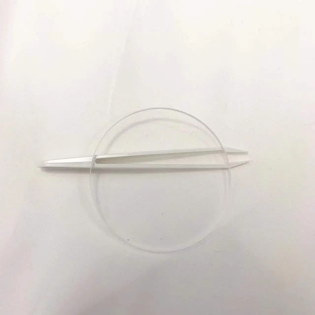 Vòng Bảo Vệ Kích Thước Cửa Sổ Đường Kính 85Mm Độ Dày 4Mm Trong Suốt Thạch Anh Tấm Kính UV Đèn Flash