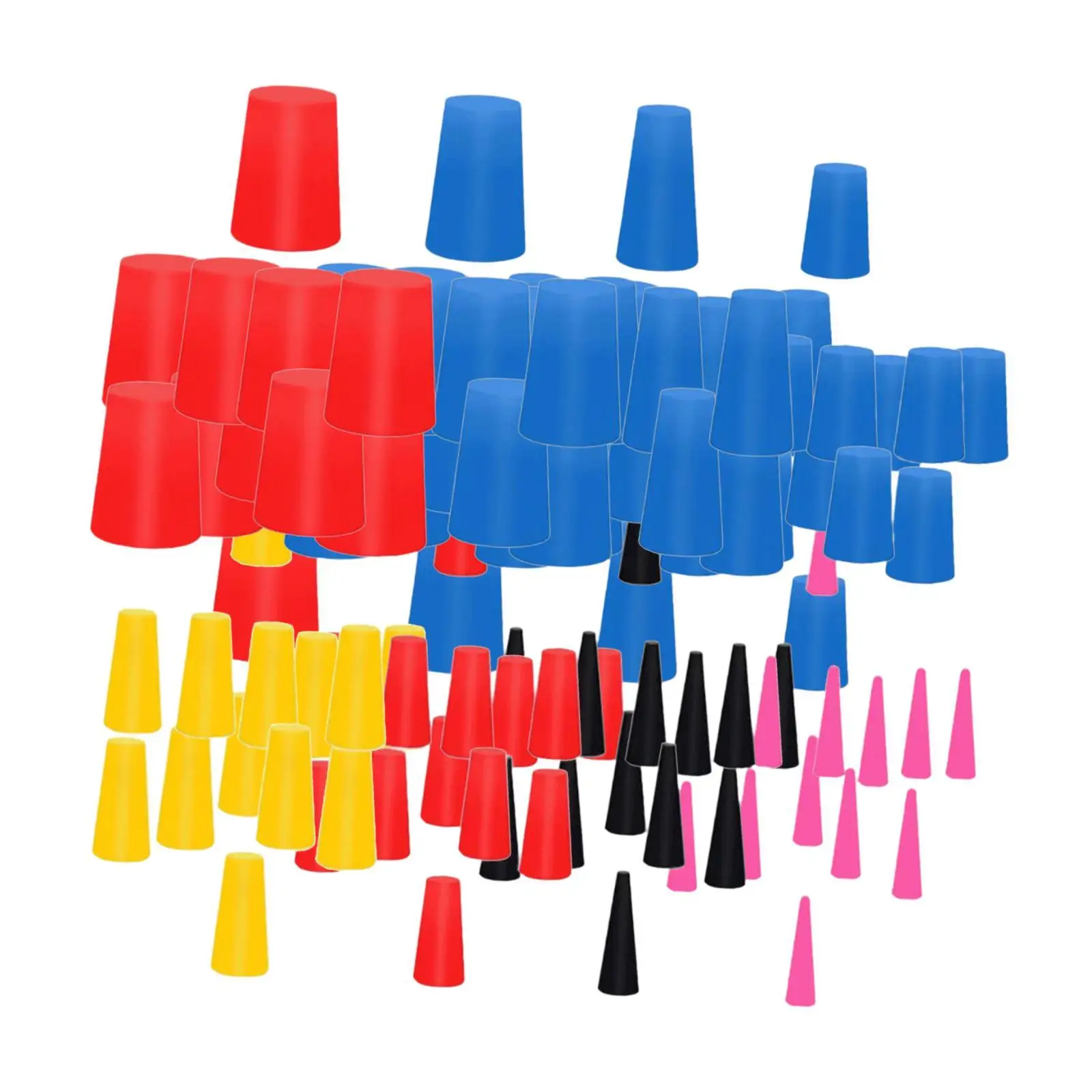 Silicone Tapered Plug Kit High Temp Stoppers Portable Multipurpose Assortment