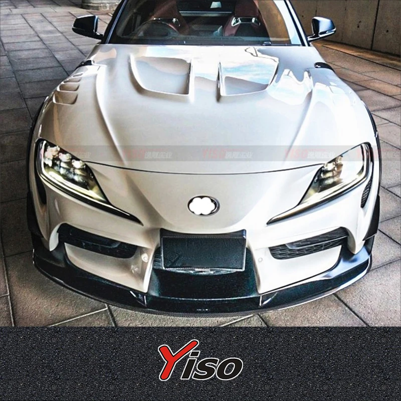 

Suitable for SUPRA A90 Modified encirclement Carbon fiber Artisan Engine Cover Aerodynamic kit SUPRA A90 Front Spoiler