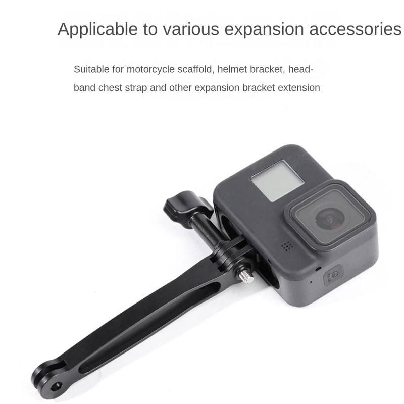 Suporte de poste de extensão MAX 3 em 1 preto para suporte de extensão de câmera Gopro11/10 DJI