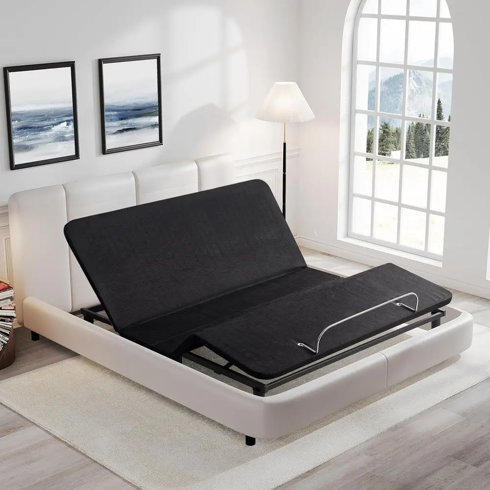 

Ergonomic Queen Size Electric Bed with Wireless Remote, Easy Assembly, Ideal for Snoring Relief and Enhanced Comfort