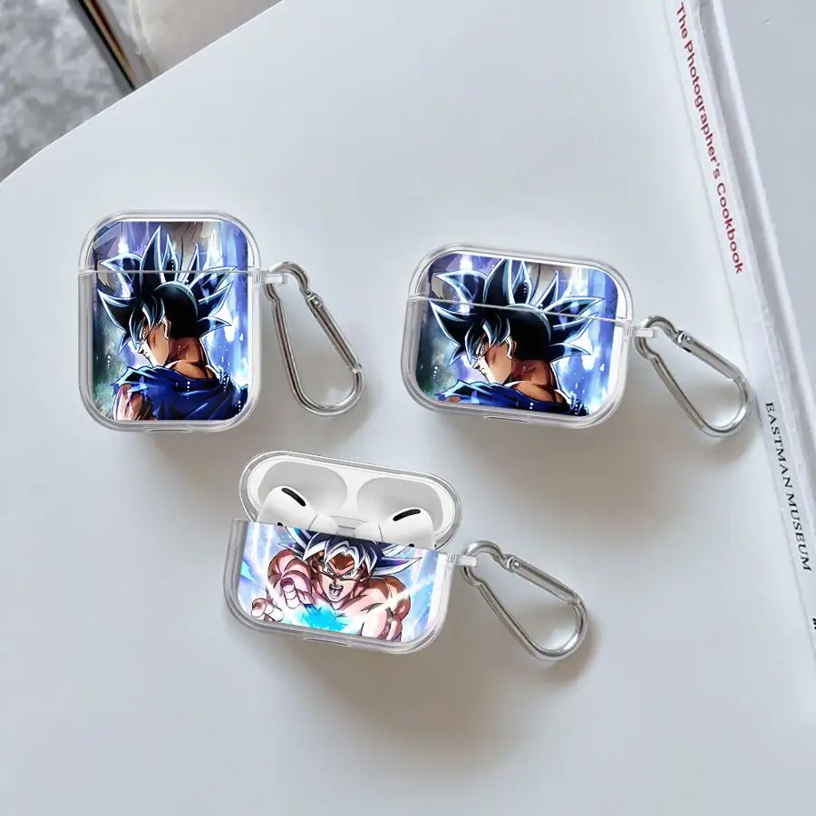 

Case For Airpods 1 Pro Pro3 3 4 2 Pro2 Clear Earphone Cases Cover D-Dragons Ball Gokus Is Cool