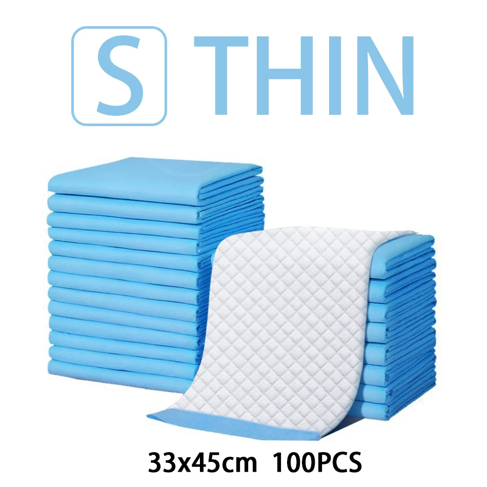 100/50/40/20PCS Absorberende Honden Luiers Wegwerp Puppy Training Pee Pads Droog Schoon Kussen hond Levert pañales para perros