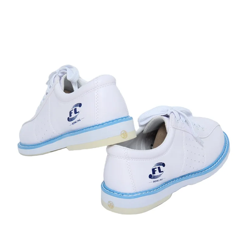 White Bowling Shoes For Men Sports Unisex Beginners Bowling Women Shoes Vogue Sneakers Sports Goods Entertainmen