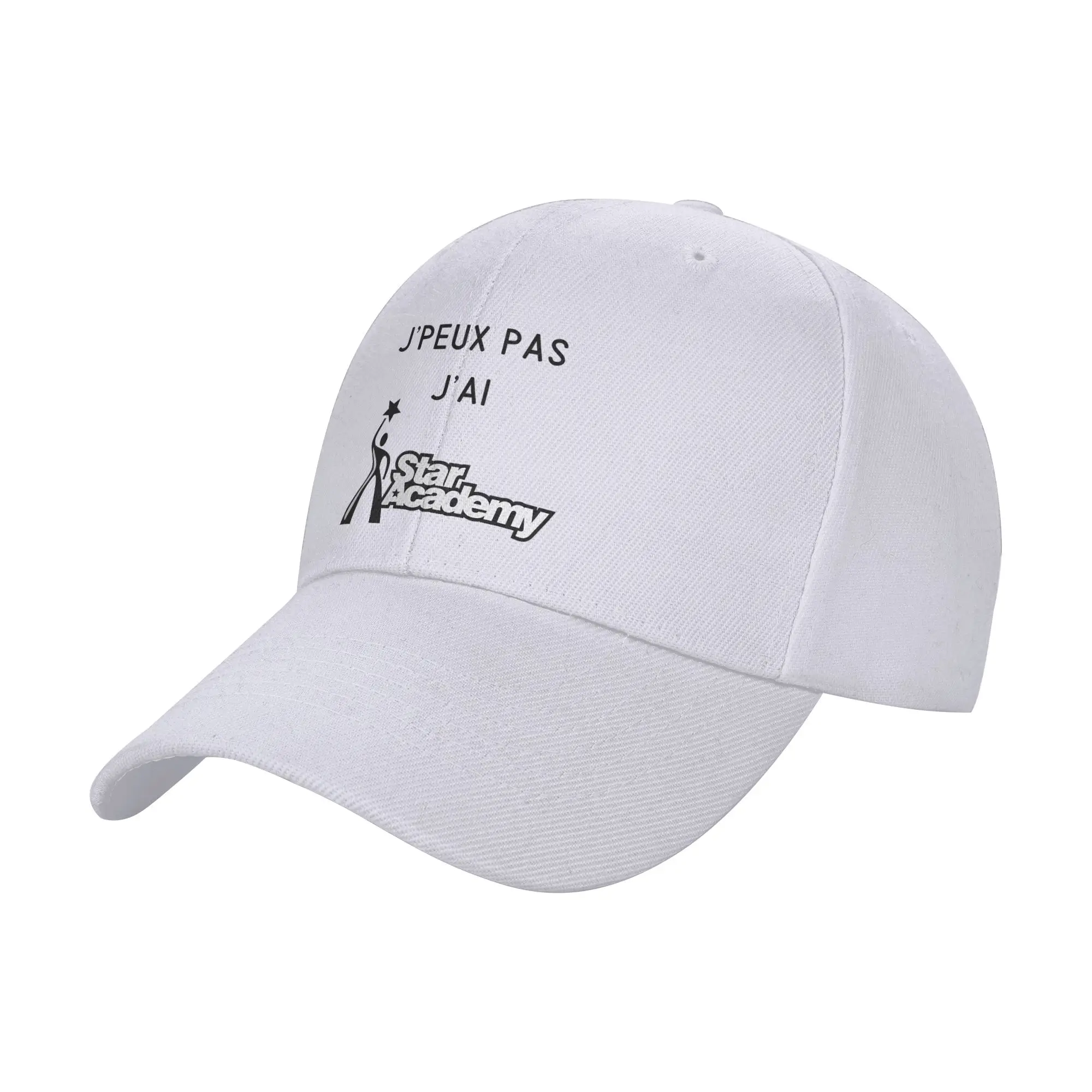 I can t I have star academy Trendy Baseball Cap Commuting Plastic Buckle Headwear
