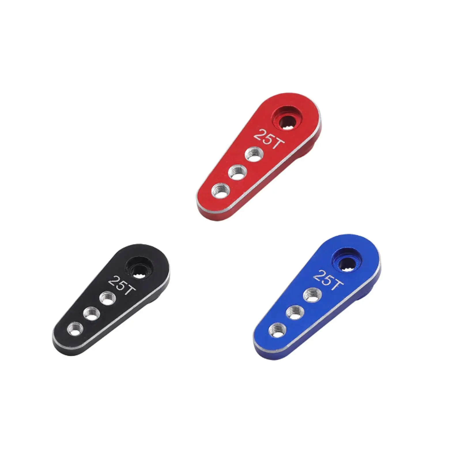 

25T Servo Servo 1:10 Lightweight Portable Toy Car Accessories RC Core 25 Teeth Extension Steering Arm for RC Car Parts