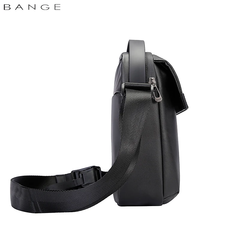 BANGE New Men's Crossbody Bag Moda Clássico Sling Bag Impermeável Simples Business Bag Adequado para Homens e Mulheres