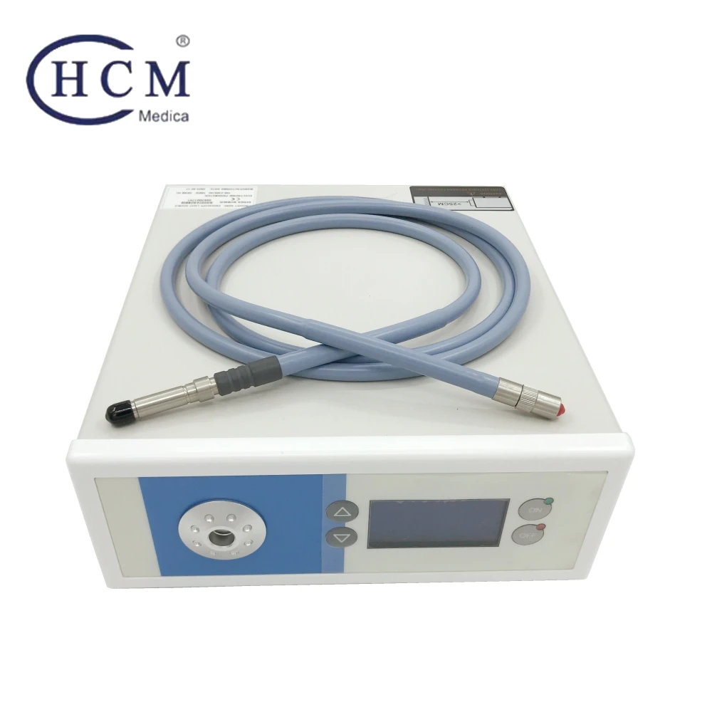 100W Led Halogen Medical Cold Flexible Endoscopy Camera Light Sources ENT Endoscope Lights Source