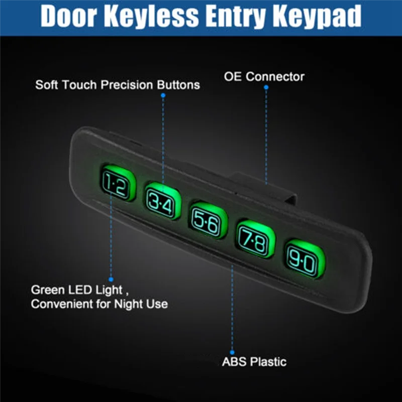 

For Ford Lincoln F250 F350 F450 F550 Left Driver Door Keyless Entry Number Keypad Password Lock Switch 8L8Z14A626AA