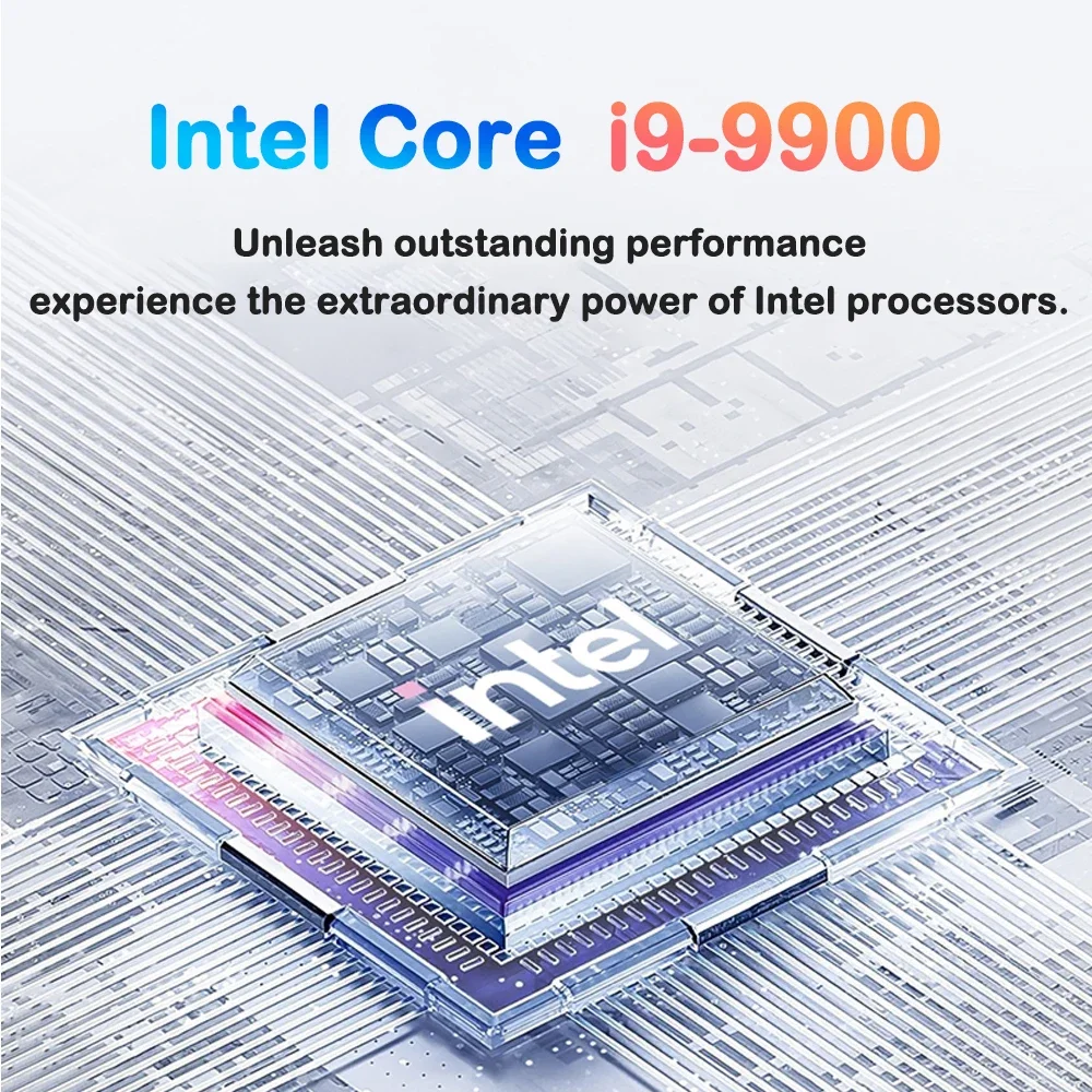 Новый игровой ноутбук 2026 Dapper 15.6 дюймов, Intel Core i9-9900, 32 ГБ ОЗУ, 2 ТБ SSD, ультратонкий компактный ПК для учебы, Windows 11