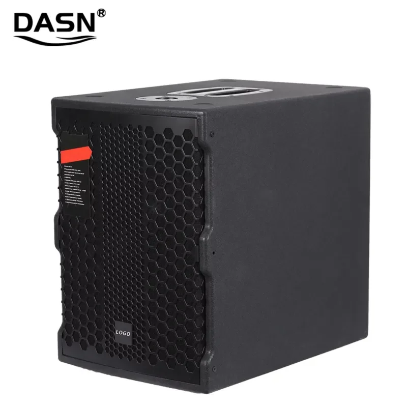 for Dahn B14 4000W Peak Dual 6.5 Inch Active Pro Column Speakers with 12 Inch Subwoofer DJ Party Stage Indoor Outdoor Audio