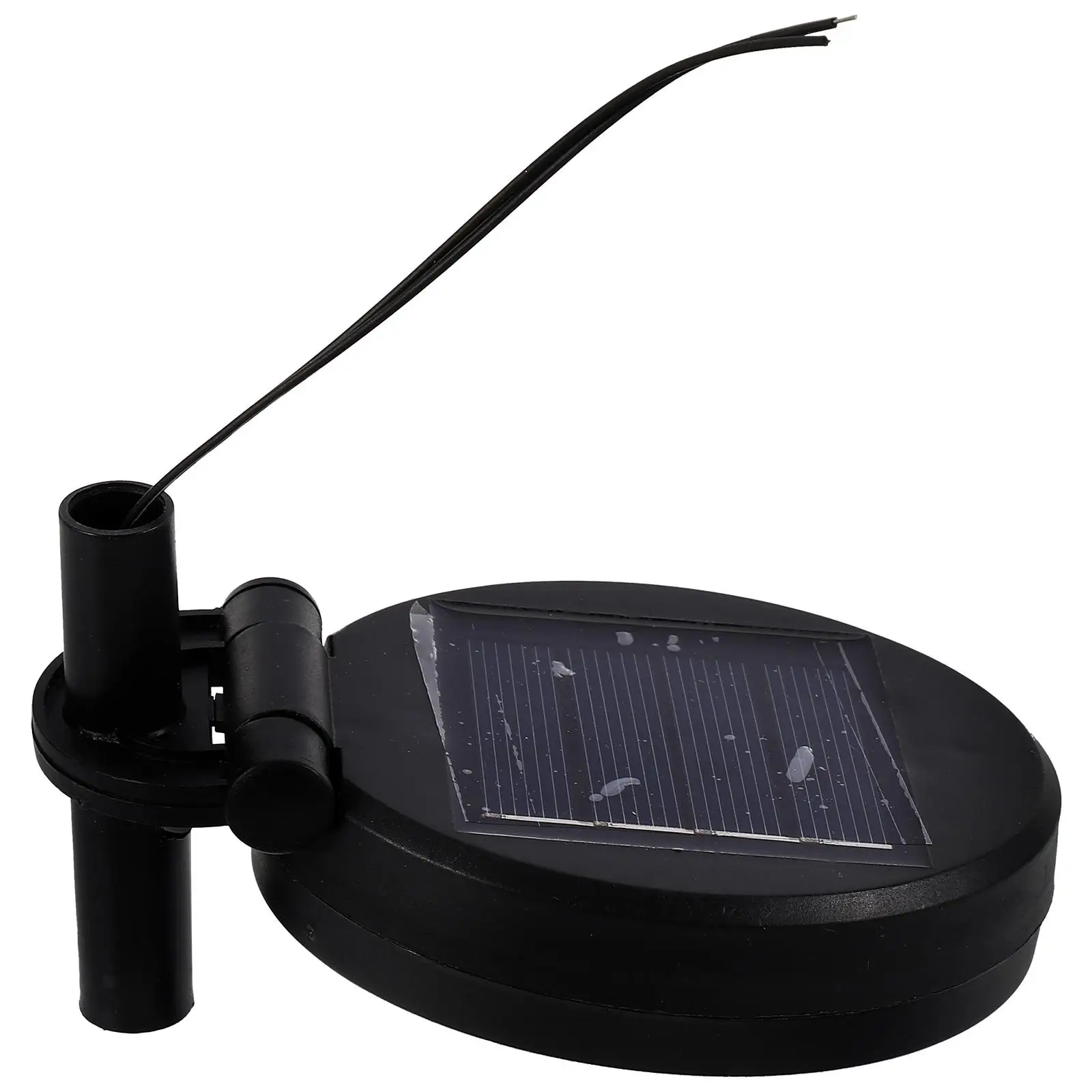 

2Pcs Solar Ground Lamp Accessories Rotatable Polycrystalline Panel Outdoor Garden Landscape Lighting Parts